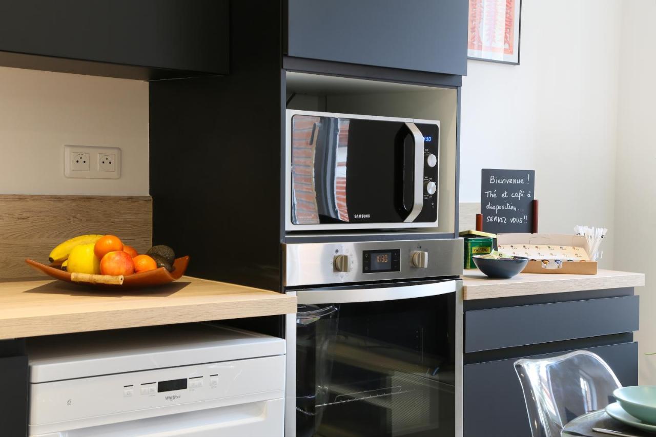 Expat Renting - Entre Piment & Violette - Saint Michel Appartement Toulouse Buitenkant foto
